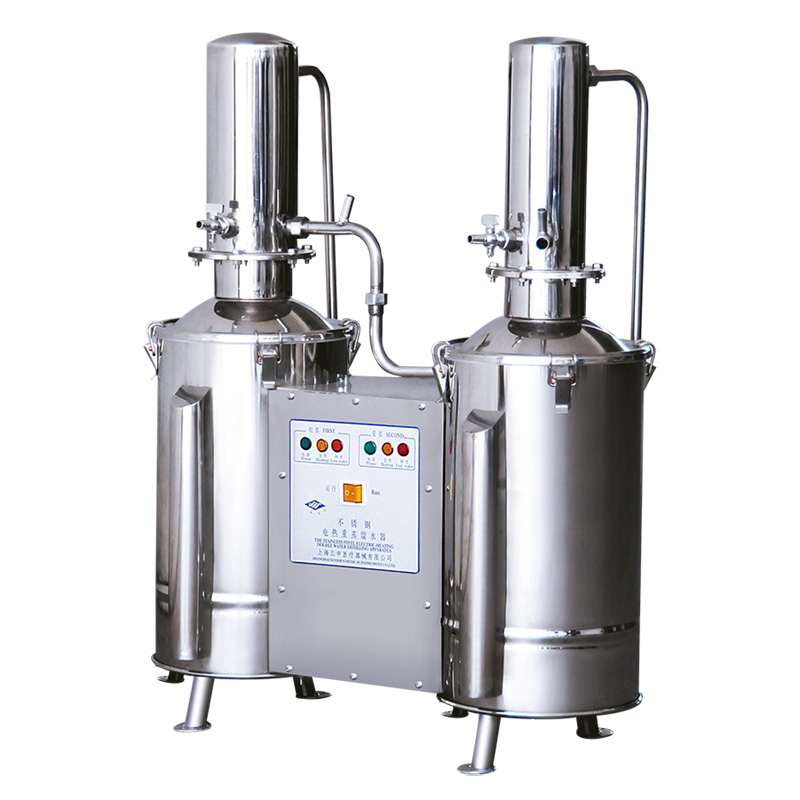 上海三申不銹鋼電熱雙重蒸餾水器 蒸餾水機DZ5C 5L/h